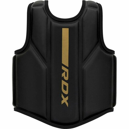 Защита груди RDX F6 S/M черный/золотой матовый