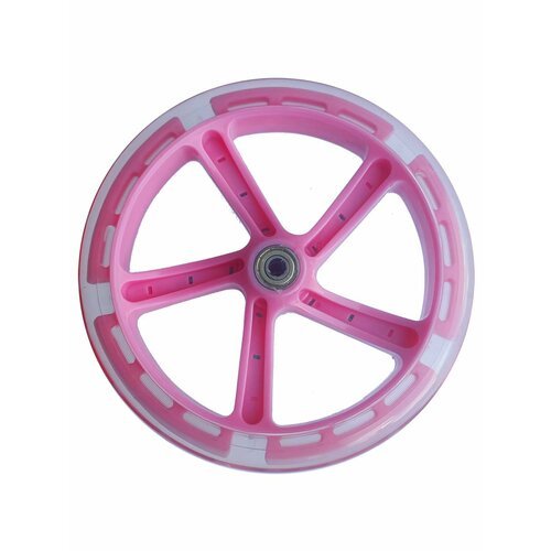 Колесо Sportsbaby Светящееся колесо для самоката Sportsbaby 200FL/30 мм розовый
