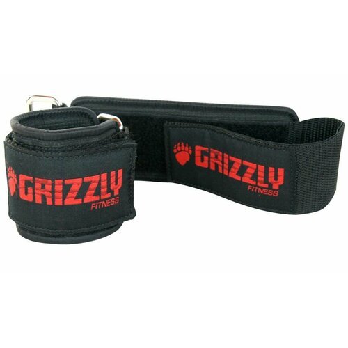 Ремни для грифа Grizzly 8781-04, 2 шт, цвет: черный