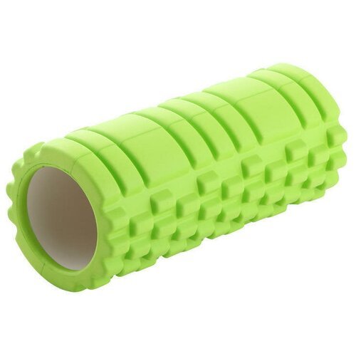 Ролик массажный для йоги Coneli Yoga 3310 30x10 см зелёный