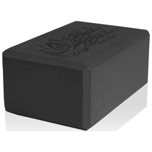 Блок для йоги Original FitTools FT-BLACK-BLOCK черный