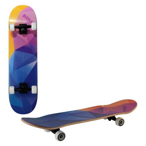 Детский скейтборд RGX MG DBL 463, 31x20, синий/фиолетовый