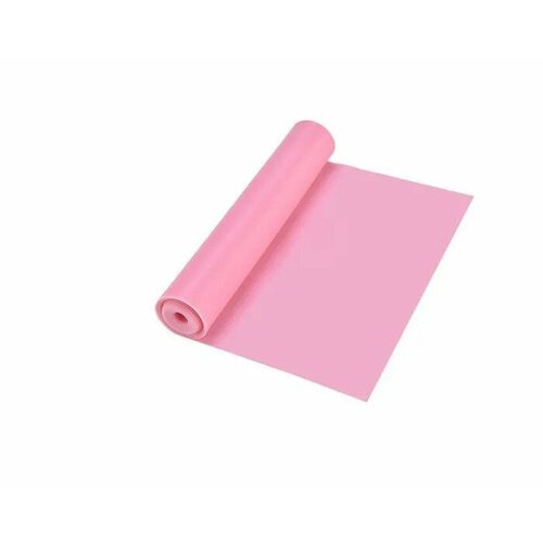 Резинка для фитнеса и йоги Rolinns F02 розовая 15lb (6,8 кг) (1500Х150Х0.35мм)