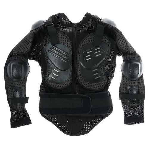Защита тела, мотоциклетная, мужская, размер 52-54, цвет черный