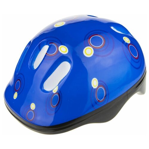 Шлем детский защитный Navigator для велосипеда, роликов, скейтборда или самоката, синий