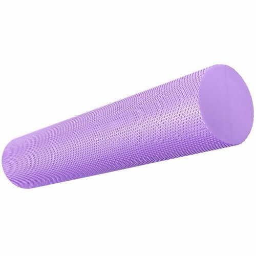 Ролик для йоги полумягкий Профи 60x15cm фиолетовый ЭВА Спортекс E39105-7