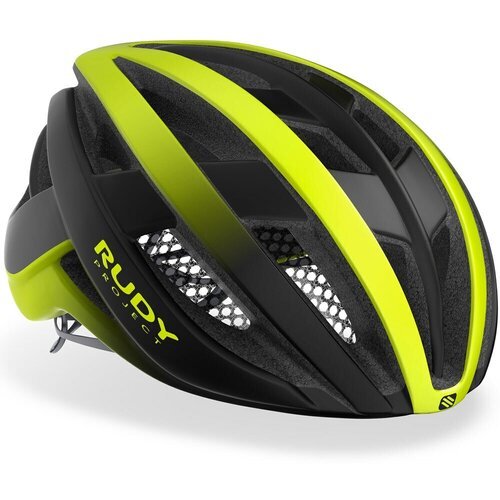 Шлем Rudy Project VENGER Yellow Fluo - Black Matt, велошлем, размер L