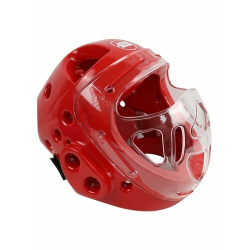 Шлем Тхэквондо С Маской Красный (XS / 50-52)
