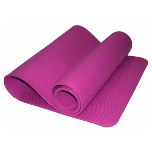 Коврик для йоги синтетический каучук 180x60x1,5 см розовый - Puncher