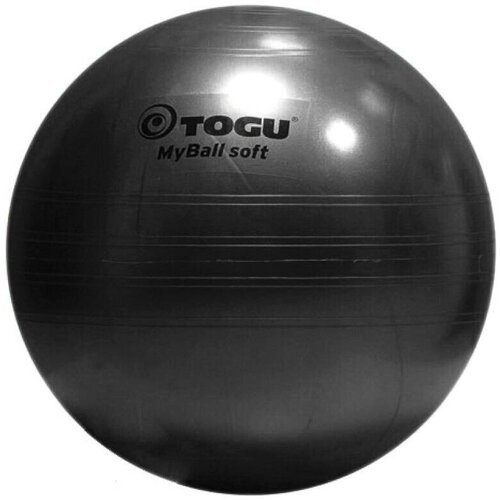 34443-59180 Мяч гимнастический TOGU My Ball Soft 65 см. черный перламутровый, TG418655AB-65-00