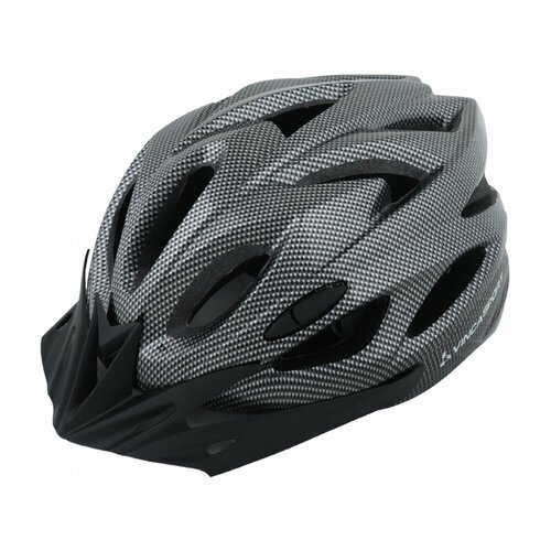 Vinca Sport шлем защитный VSH25 In-Mold карбоно-черный, 54-57см взрослый