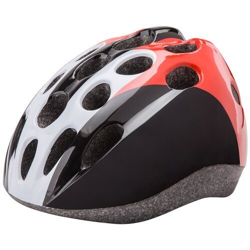 Шлем защитный STELS, HB5-3_b, S, черный/белый/красный
