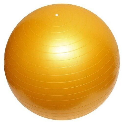 Мяч КНР для фитнеса, желтый, 85 см, в пакете (141-428I)