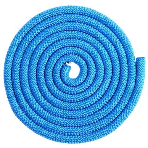 Гимнастическая скакалка утяжелённая Grace Dance полиамидная синий 300 см