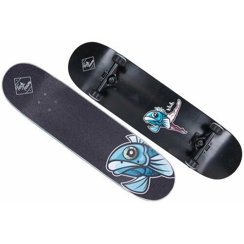 Деревянный скейтборд VULCAN (рыба)