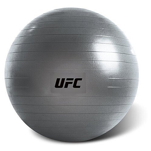 Гимнастический мяч UFC, серый, диаметр 55 см