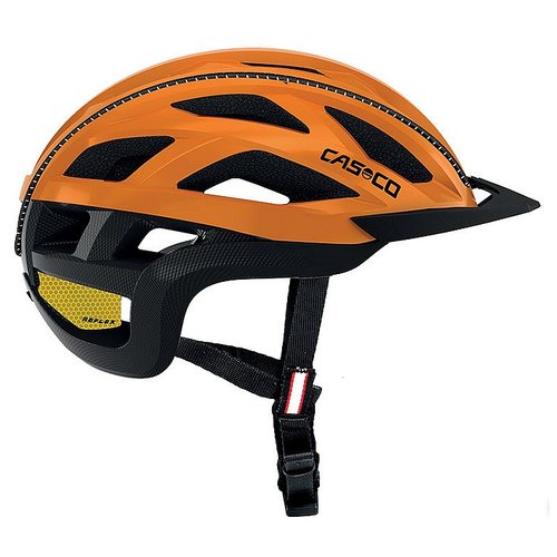 Велосипедный шлем CASCO Cuda 2, Orange\Black Matt, S
