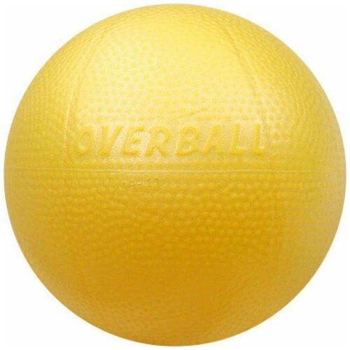 Детский мяч гимнастический Over Ball диаметр 25 см желтый. Детский фитбол