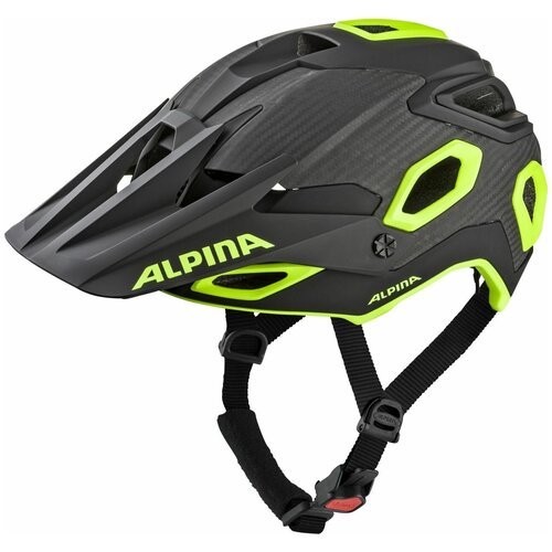 Шлем защитный ALPINA, Rootage, black-neon-yellow