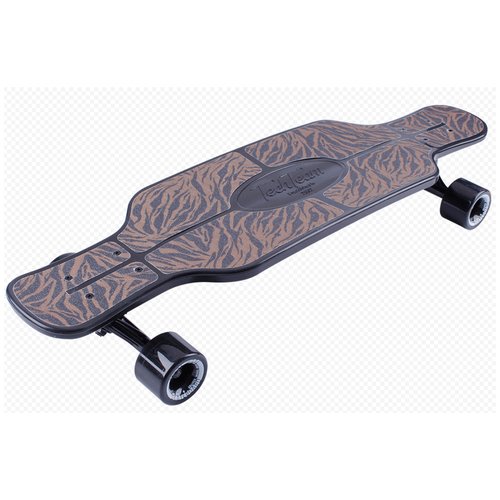 Скейтборд пластиковый TECH TEAM Safari 31 (коричневый)
