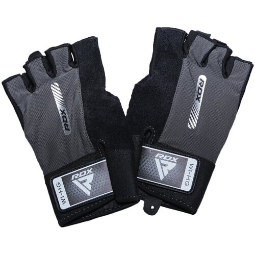 Перчатки для фитнеса W1 HALF GRAY 2.0 - RDX - Серый - M