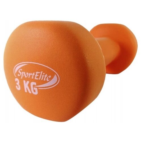 Гантель неразборная Sport Elite ES-0393 оранжевый