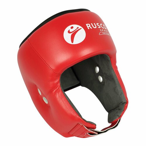 Шлем открытый для рукопашного боя Красный M