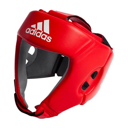 Шлем боксерский adidas AIBA размер L красный