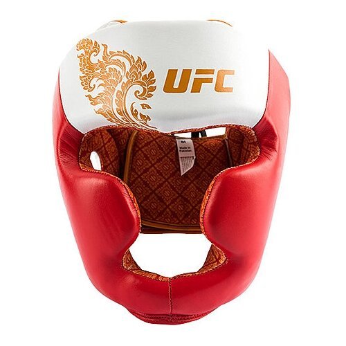 UFC True Thai Шлем для бокса красный/белый, размер M