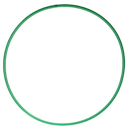 Обруч Соломон, детский, гимнастический, пластиковый, диаметр 70 см, цвет зеленый