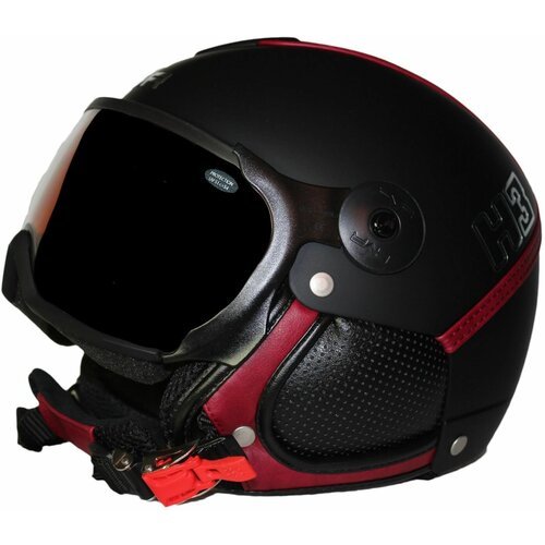 Шлем горнолыжный с визором HMR HERITAGE H3 Boss 233_58/59 (XL)+VTF11