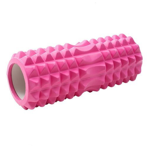 Ролик массажный для йоги Coneli Yoga Semicircle 33x14 см розовый
