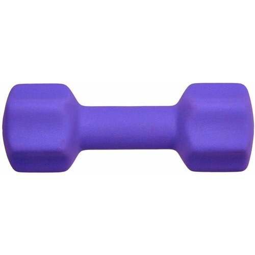 Гантели неопреновые (комплект 2 штуки) фиолетовый - Puncher - Фиолетовый - 3 кг