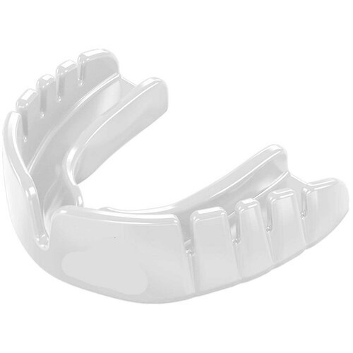 AdiBP30 Капа одночелюстная Opro Snap-Fit Mouthguard белая (размер Junior) - Adidas
