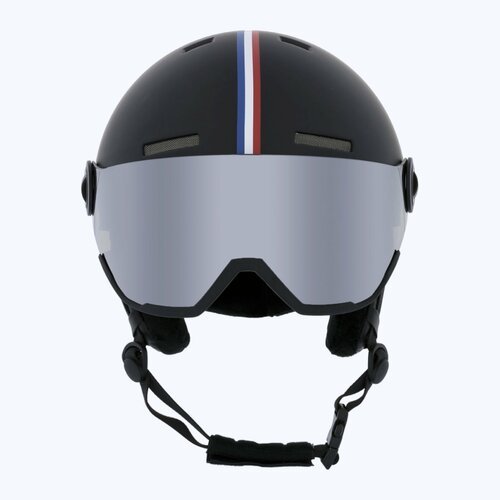 Горнолыжный/сноубордический шлем с визором ProSurf French Racing Visor Cat 3 23-24 - Черный - (Окружность головы 59-60 см)