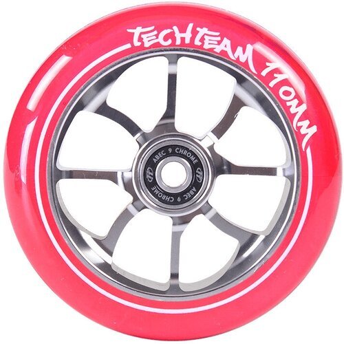 Колесо для самоката X-Treme 110мм РО, цв. transparent pink(прозрачный розовый)