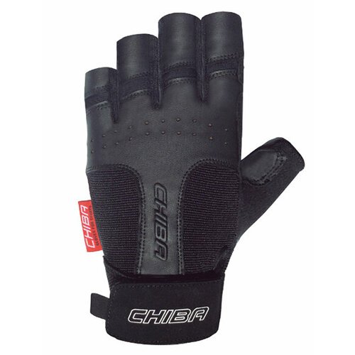 Мужские укороченные перчатки Chiba Classic с замшей и кожей, размер XXL, цвет черный