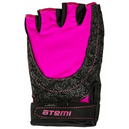 Перчатки ATEMI AFG06 XS черный/розовый