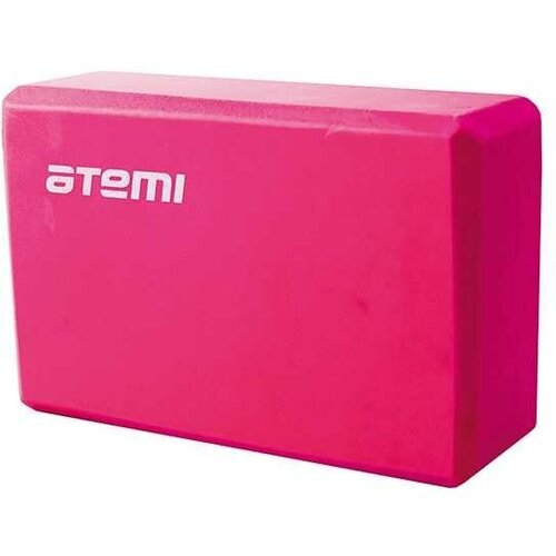 Блок для йоги ATEMI AYB-01 розовый