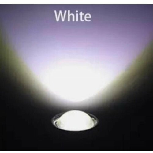 Фара белого цвета 'Орлиный глаз' , габаритная подсветка ДХО для электросамоката 21 мм 12V