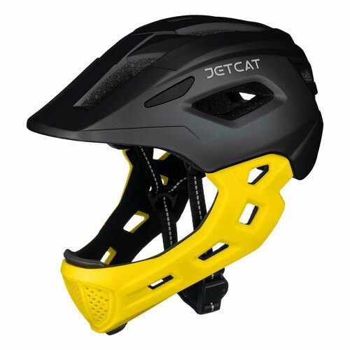 Шлем JETCAT - Start - Black/Yellow - размер 'S' (52-56см) защитный велосипедный велошлем детский