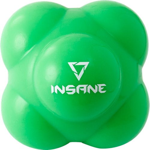 Мяч реакционный Insane In22-rb100, силикагель, зеленый, диаметр 6,8 см