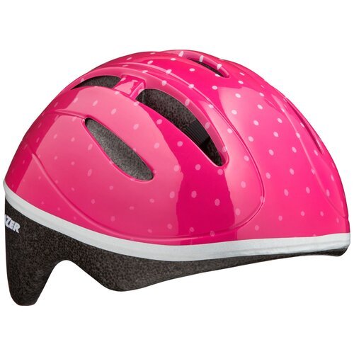 Шлем защитный LAZER, Bob, розовый/точки