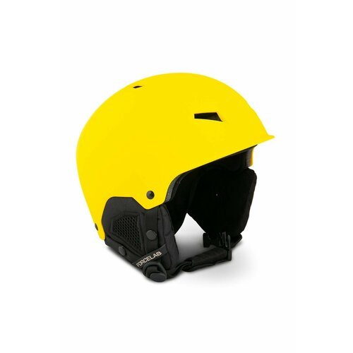 Шлем защитный горнолыжный FORCELAB, желтый, 60