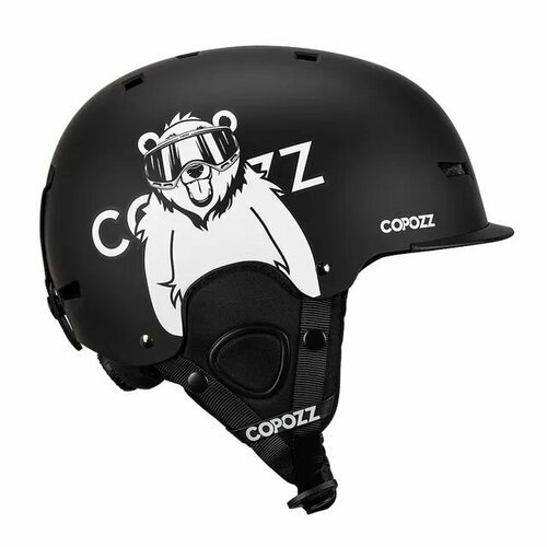 Шлем горнолыжный COPOZZ (медведь)