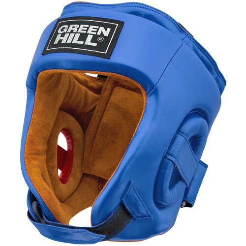 GREEN HILL HGF-4013fs Шлем для боевого самбо FIVE STAR FIAS Approved (Лицензия FIAS) синий (L)