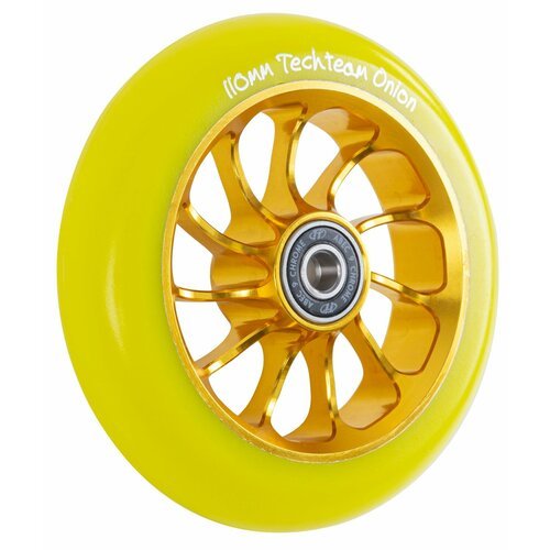 Колесо для самоката X-Treme 110*24мм, Onion, yellow
