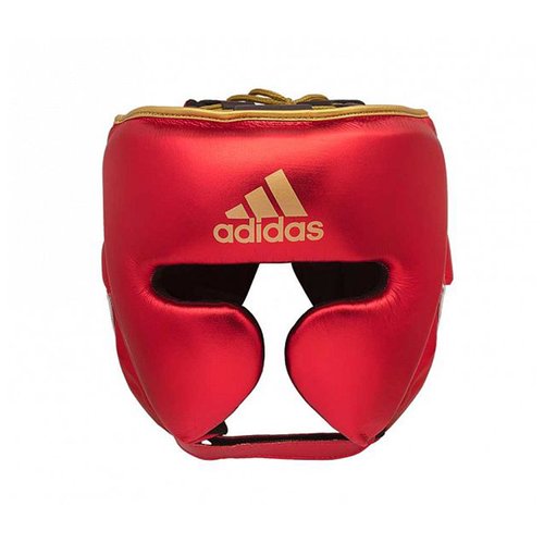 Боксерский шлем Adidas Star Pro Metallic Red/Silver/Gold (M)