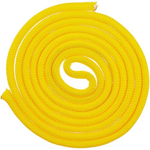 Гимнастическая скакалка Indigo SM-123 желтый 300 см
