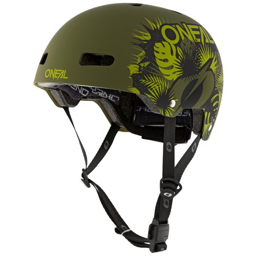 Шлем велосипедный открытый ONEAL DIRT LID ZF Plant, мат, зеленый, размер L/XL